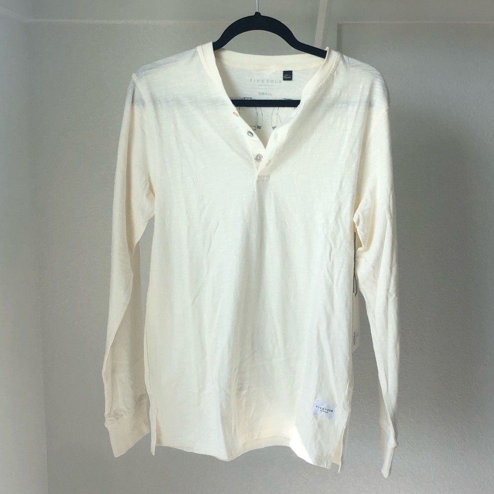 FOUR FIVE LA Men’s Soft Cotton Summer Long Sleeve
